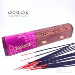 Oak Box + Lavender Sticks