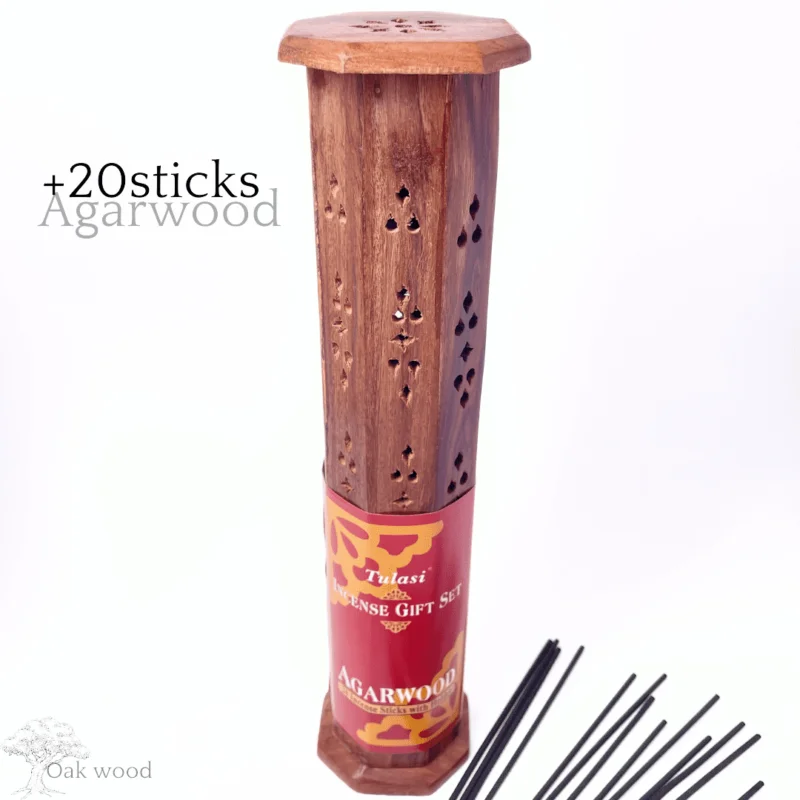 Sticks and Cones Holder + Agarwood