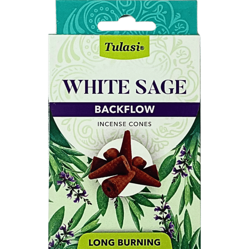 White Sage backflow cones