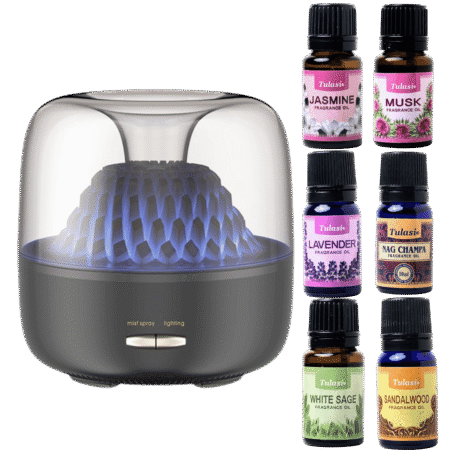Mountain Diffuser + 6 Bestseller Oils